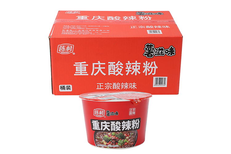 CHENCUN POTATO FLAVOUR CHONGQING HOT & SOUR NOODLE 110G